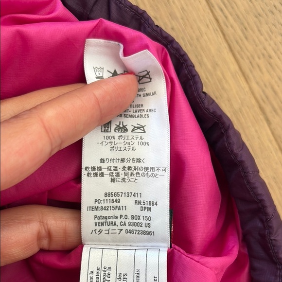 Patagonia Women's nano puff jacket size M - Picture 5 of 5
